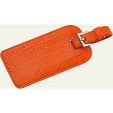 Orange Travel Accessories Graphic Image Luggage Tag Orange