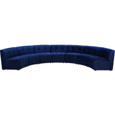 Meridian 7-Piece Velvet Modular Sectional Sofa