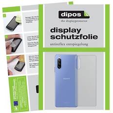 Dipos Displayschutzfolie Antireflex (6 Stück, Sony Xperia 10 III) Smartphone Schutzfolie