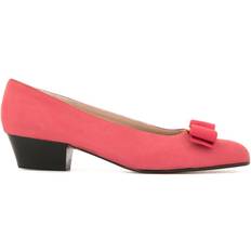 Femme - Sans lacets Escarpins et Talons Vara Bow Low Heel Pumps - Pink