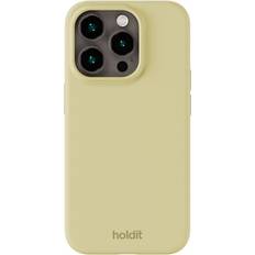 Holdit iPhone 14 Pro Skal Silikon Biscotti