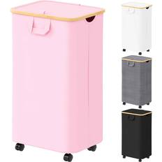 SpaceAid Laundry Hamper 29 Gal with Wheels