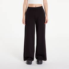 Calvin Klein Hombre Pantalones Calvin Klein Black Cotton Slip-On Trousers with Side Pockets