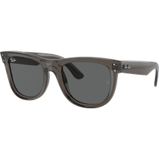 Ray-Ban Unisex Solbriller på tilbud Ray-Ban Wayfarer Reverse 6707GR Solbriller - Transparent Dark Grey