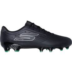 Skechers Women Football Shoes Skechers Razor Gold FG Shoes - Schwarz/Silber