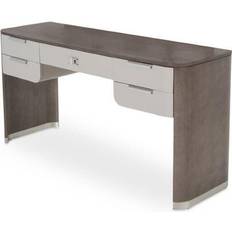 Gray Dressing Tables Aico Roxbury Park Vanity Desk Dressing Table