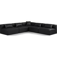 Meridian Cube Vegan Leather Modular Sectional Sofa