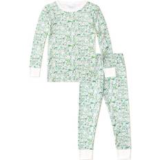 Girls - Green Other Sets Children's Clothing Baby Girl Floral Printed Outfit Set - Light Green