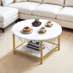 Mercer41 Coreon Round w/ Storage Coffee Table