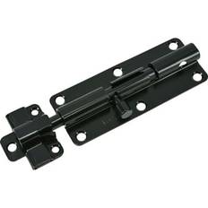 Door Latches & Bolts Cd-Hood Barrel Bolt 6 Inch - Black