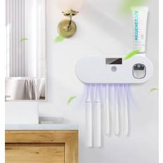 Bathroom Accessories Tianfu Wall Mounted Toothbrush Holder 5 Toothbrush Slots