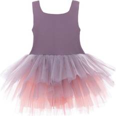 Purple Dresses Paula Square-Neck Tutu Dress - Purple