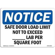 Office Supplies SignMission OSHA Notice Sign 12 x 18 in.