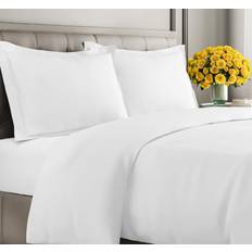 CGK Unlimited Extra Soft 104" x 90" with 2 Pillow Shams Duvet Cover White (264.2x228.6cm)