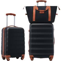 CuisinSmart Luggage Set 2 Piece Black