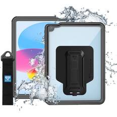 MXS-iPad-N5 iPad 10.9 (10th Gen.) IP68 Waterproof Shock & Dust Proof Case With Handstrap & Kickstand & X-Mount