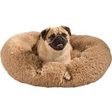 OHS Fluffy Dog Bed Large 70x70cm