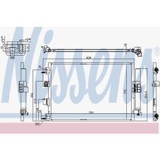 Nissens Condenser Air Conditioning 940463