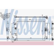 Nissens Kondensor Aluminium 591 R1234yf