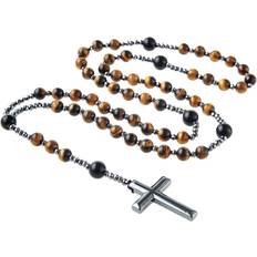 Black - Girls Panties Rosary Beads Catholic - Black