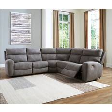 Furniture Signature Design by Ashley DuraPella 5-Piece Power Reclining Sectional Sofa