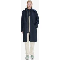 Unisex - Wool Outerwear Ami Paris Paris-Car Trench E Impermeabili Blu-Uomo - Blue