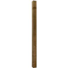 Wood Fence Poles B&Q Fence Post 4-pack 0.2cm