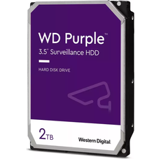 HDD - S-ATA 6Gb/s Harde schijven Western Digital 2,0TB WD Purple SATA3/64MB/5400rpm