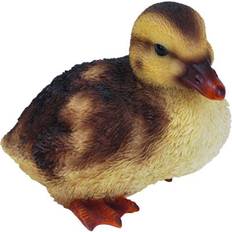 Vivid Arts Real Life Squatting Duckling Garden Decoration - One Size