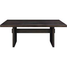 Oak - Rectangle Dining Tables Acme Furniture Jaramillo Black Dining Table 40x80"