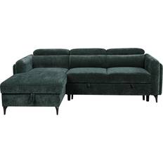 Acme Zadok Green Sofa 100" 2pcs 3 Seater
