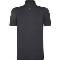 Burberry Homme T-shirts Burberry Burberry-Logo Embroidery Shirt Polo - Black