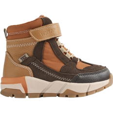 Økologiske Vintersko Børnesko Wheat Tex Boot Muni - Dark Brown