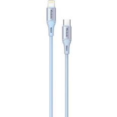 CA-1864 USB-C till Lightning-kabel, 36W, 3A, 1.2m, blå