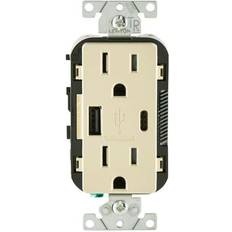 1 USB Outlet Wall Outlets EZGeneration ZX9ACHR137229