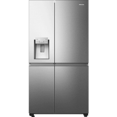 Lado a lado Frigoríficos congeladores Hisense RS818N4TIE Stainless Steel