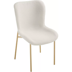 Or Chaises de Cuisine tectake Tessa White/Gold Kitchen Chair 90cm