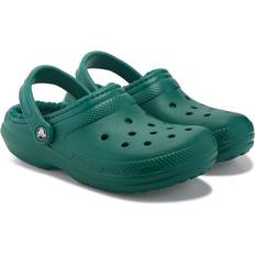 44 - Grün Holzschuhe Crocs Classic Lined Clogs - Emerald