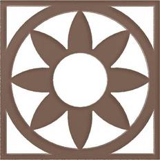 Moulding & Millwork Ekena Millwork Blume 34-in W x 34-in L Contemporary Painted Ceiling Medallion