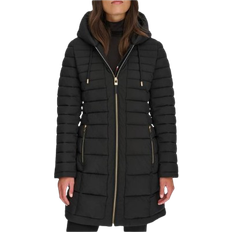 Tommy Hilfiger Women Jackets Tommy Hilfiger Women's Hooded Packable Puffer Coat - Black