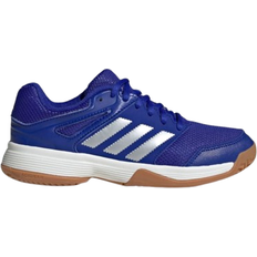 Adidas Junior Speedcourt Indoor - Lucid Blue/Silver Metallic/Gum