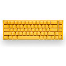 Ducky DKON2167ST ONE 3 SF Yellow Ducky RGB Hotswap Cherry MX Blue Keyboard (Nordic)