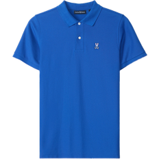 Psycho Bunny Mens Classic Pique Polo Shirt - Sapphire