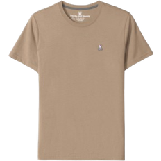 Psycho Bunny Clothing Psycho Bunny Mens Classic Crew Neck Tee - Antique Taupe