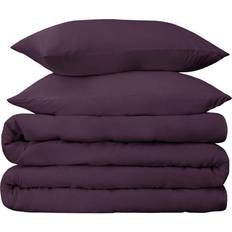 Egyptian Cotton - Purple Duvet Covers Superior Modern & Contemporary Duvet Cover Purple (233.7x228.6cm)