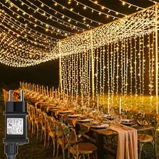 Yowin ‎SW-LSL-3X6-600 Warm White String Light 600 Lamps