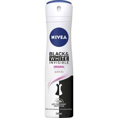 Nivea Sprayflasker Deodoranter Nivea Black & White Invisible Clear 48Hr Deo Spray 150ml