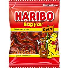 Nappar Haribo Godis Nappar Cola 80g 24pack