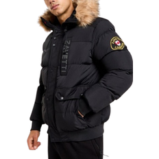 Zavetti Deratti Bomber Parka Jacket - Jet Black