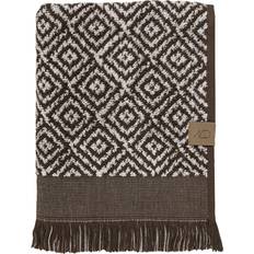 Mette Ditmer Morocco Guest Towel White, Brown (90x50cm)